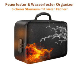 Feuerfeste Dokumententasche: Schutz für Ausweis, Geld & Akten